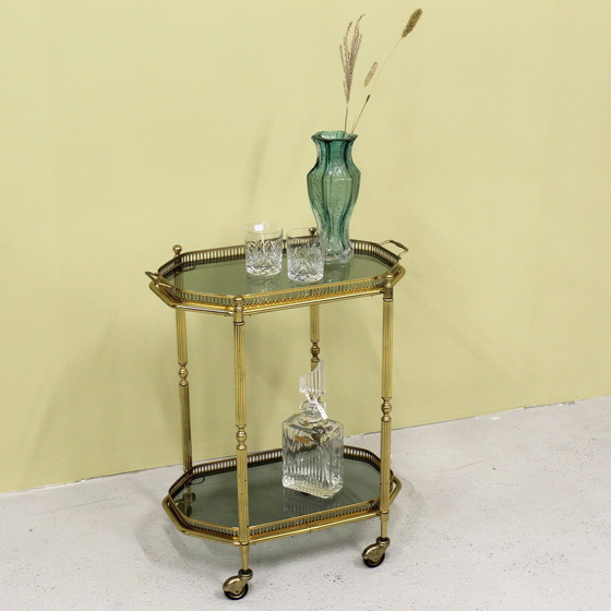 Image 1 of Barcart vintage français, chariot de service