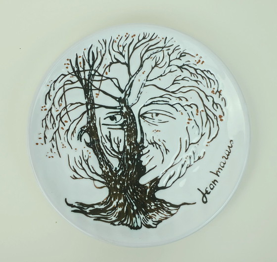 Image 1 of french ceramic plate jean marais studio ceramic art ceramics 1960s