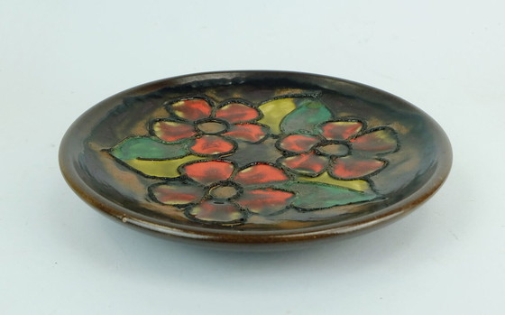 工芸品 Vintage Ruscha Fat Lava Wall Plate 60s Wall Plate Ruscha Art Ceramic Picture Fat Lava 717-1 - Etsy