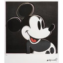Vintage Andy Warhol "Mickey Mouse" Limited Edition Lithograph by Leo Castelli