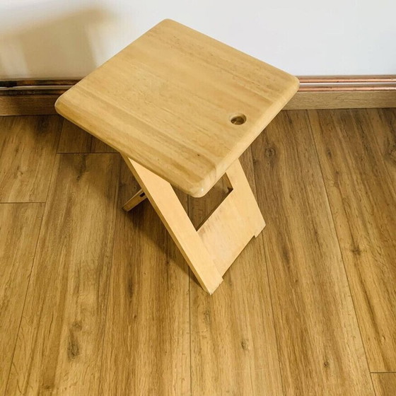 Image 1 of Vintage folding stool by Adrian Reed