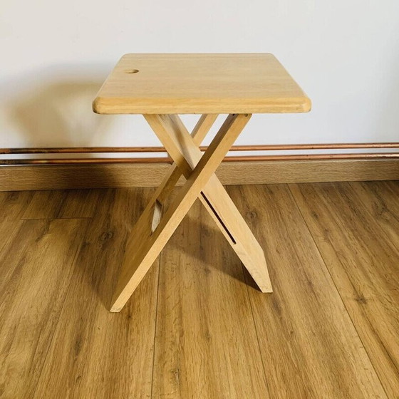 Image 1 of Vintage folding stool by Adrian Reed