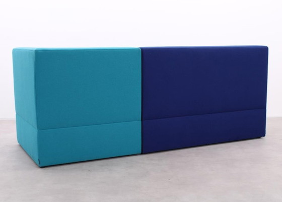 Image 1 of Casala Palau Bricks bench blue