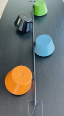 Marset Tam Tam 4 lampe suspendue multicolore