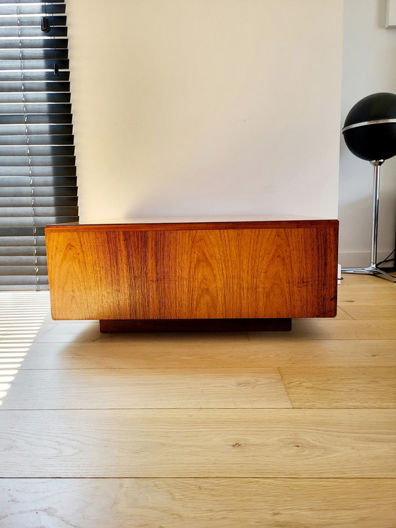 Image 1 of Vintage Coffeetable Or Coffee Table, Floating Model, Veneer, 60s And 70s