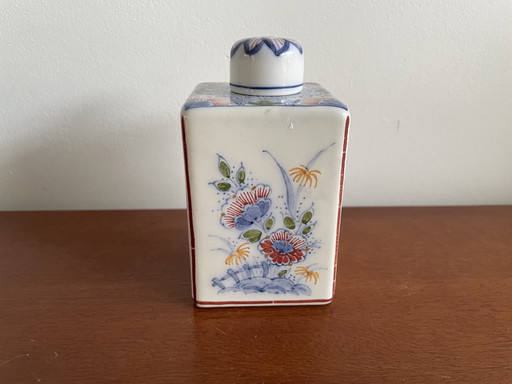 Zenith - Polychrome Plated Tea Canister