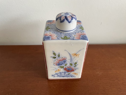 Zenith - Polychrome Plated Tea Canister