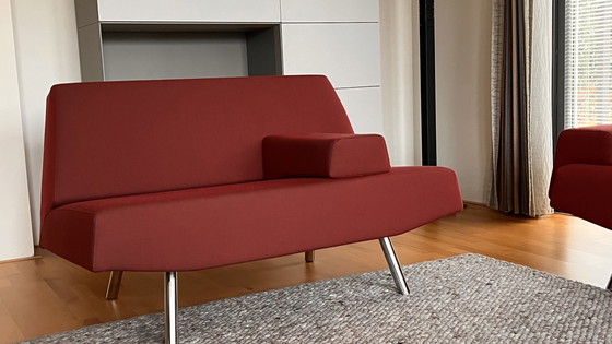 Image 1 of Sofa Cloak, Model Sky, Loveseat (With Loose Armrest)