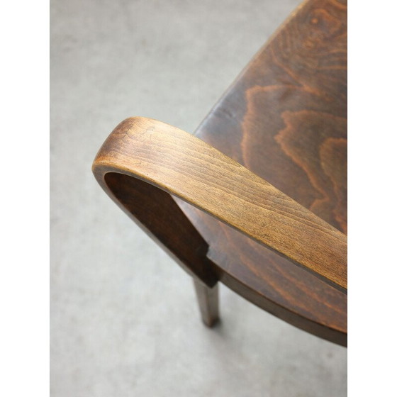 Image 1 of Poltrona vintage modello B47 in legno curvato di Michael Thonet, 1920