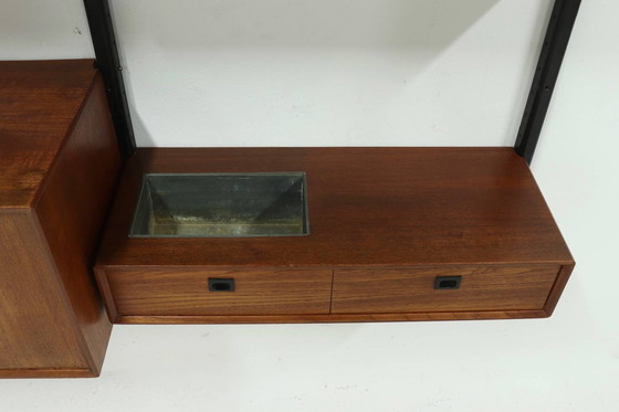 Image 1 of Mid Century Modular Teak Wall Unit