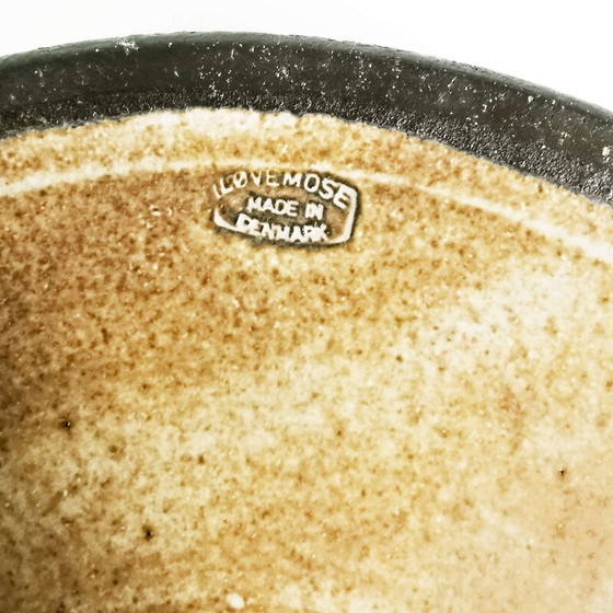 Image 1 of Vintage ceramic bowl by LoveMose, Denmark 1960s