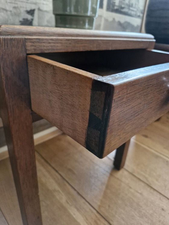 Image 1 of Art deco side table/nightstand