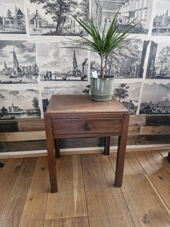 Image 1 of Art deco side table/nightstand