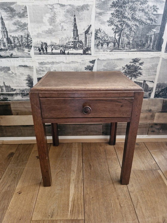 Image 1 of Art deco side table/nightstand