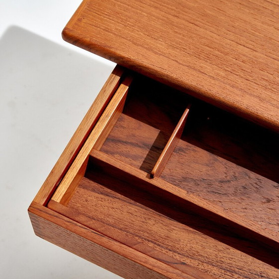 Image 1 of Vintage Kai Kristiansen teak sewing table for Vildbjerg Møbelfabrik, 1960