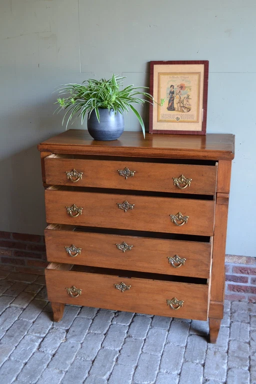 Antique Oak Empire Chest of Drawers, Sideboard, Dresser.