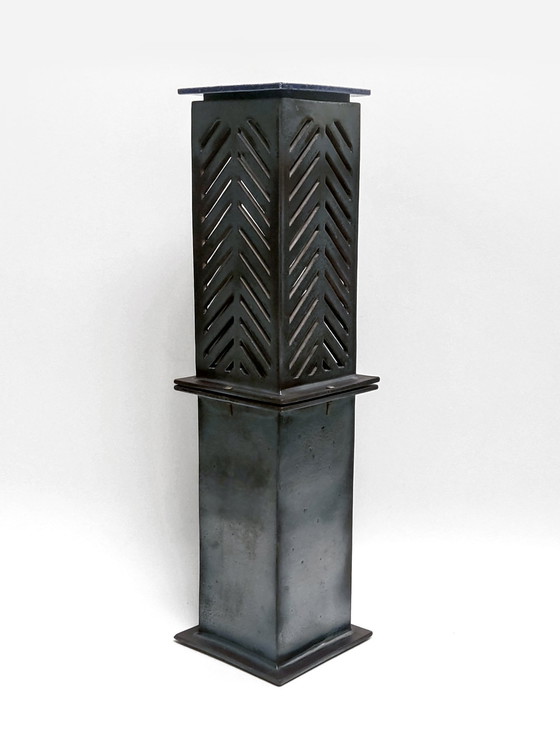 Image 1 of Table Lamp Ceramic Object Column W02