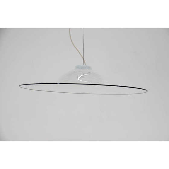 Image 1 of Vintage Murano glass pendant lamp, Italy 1980s