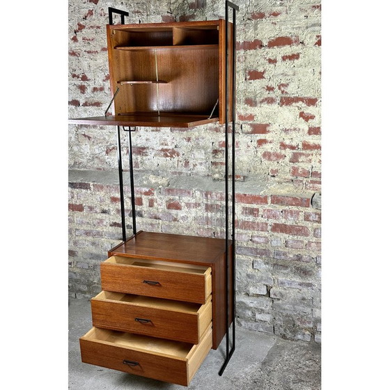 Image 1 of Vintage modular teak storage unit, 1960