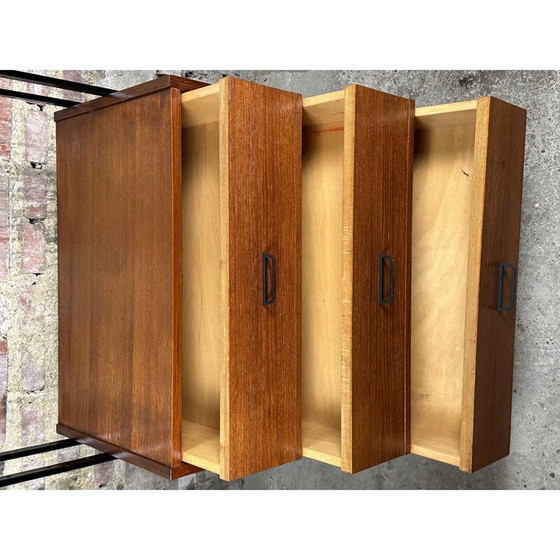 Image 1 of Vintage modular teak storage unit, 1960