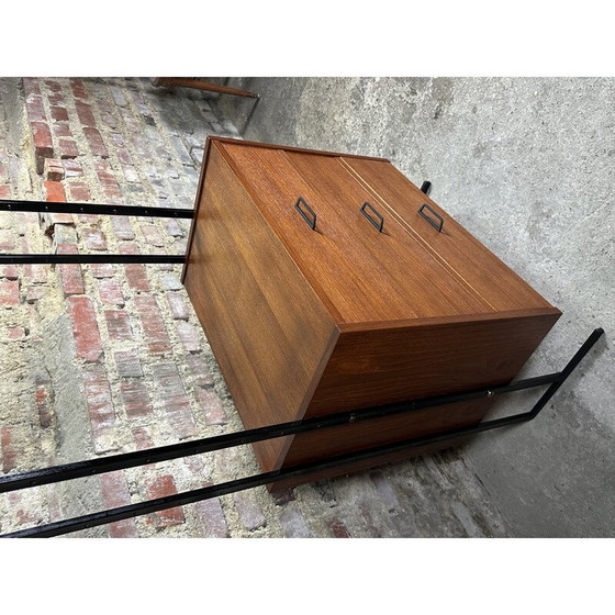 Image 1 of Vintage modular teak storage unit, 1960
