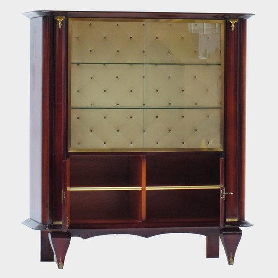 Image 1 of Art Deco buffet bar sideboard cabinet 1930s