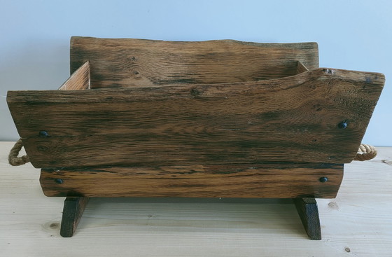 Image 1 of Portariviste/lettura/riviste vintage in legno Mcm Design 