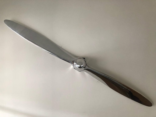 Aluminium vliegtuig propeller – wanddecoratie, Design