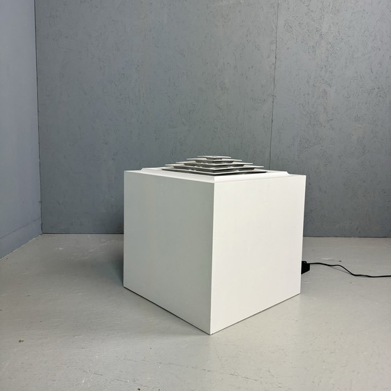 Image 1 of Vintage cube floor lamp