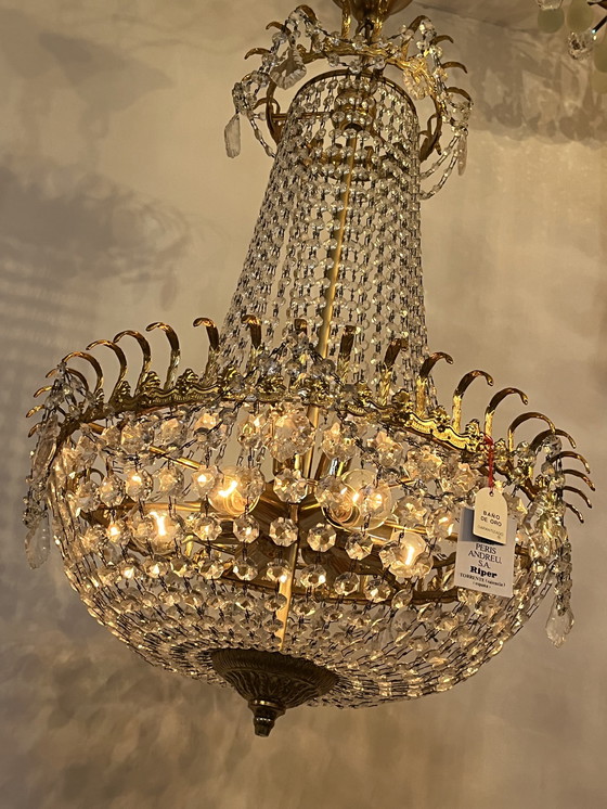 Image 1 of Peris Andreu design chandelier hanging lamp XXL size