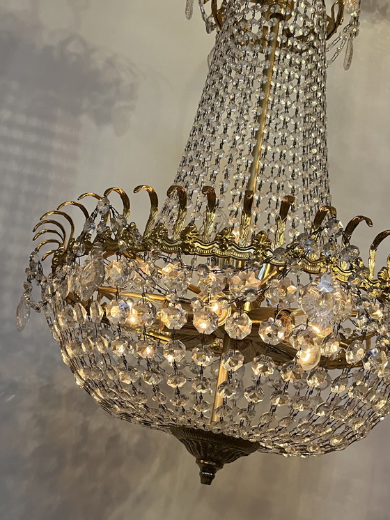 Image 1 of Peris Andreu designer lustre lampe suspendue taille XXL