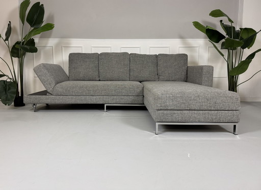 Brühl Fourtwo Designer Sofa Fabric Couch Sofa Bed Four Two Gray