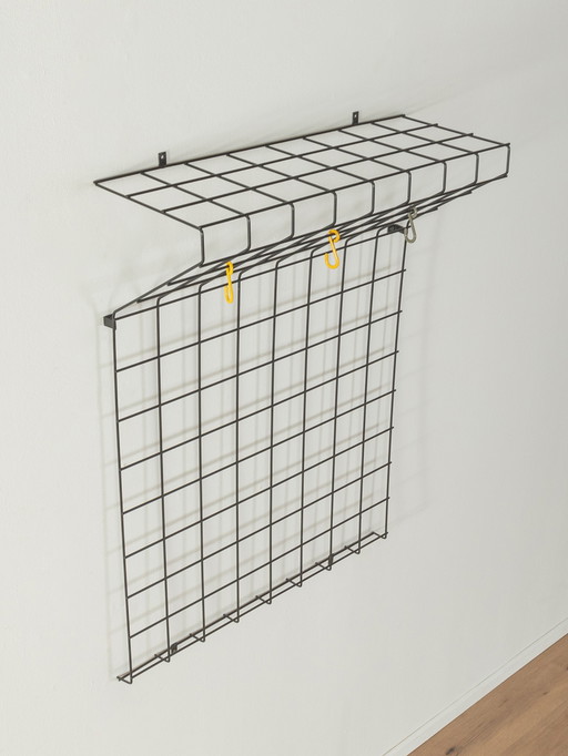 metal grid wardrobe wall-mount