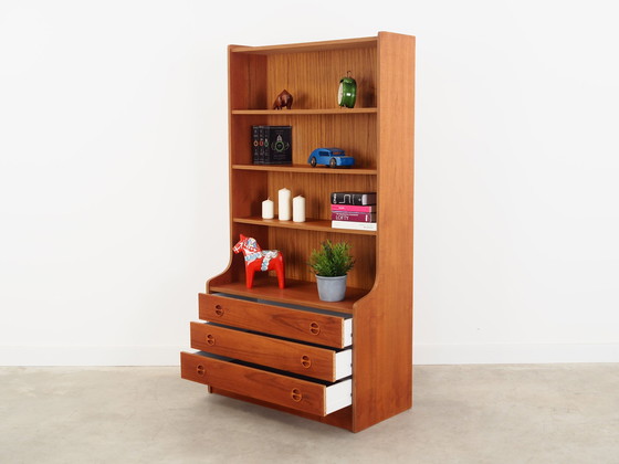 Image 1 of Teak Bookcase, Danish Design, 1960S, Production: Denmark