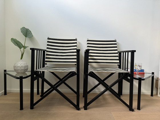 Image 1 of 2x Danish executive chairs by Hyllinger Möbler, 1980s