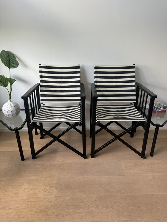 Image 1 of 2x Danish executive chairs by Hyllinger Möbler, 1980s