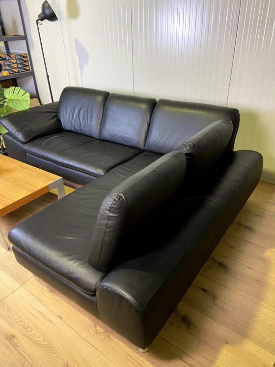 Image 1 of Leather sofa Loop Willi Schillig leather couch leather corner sofa sofa couch corner sofa