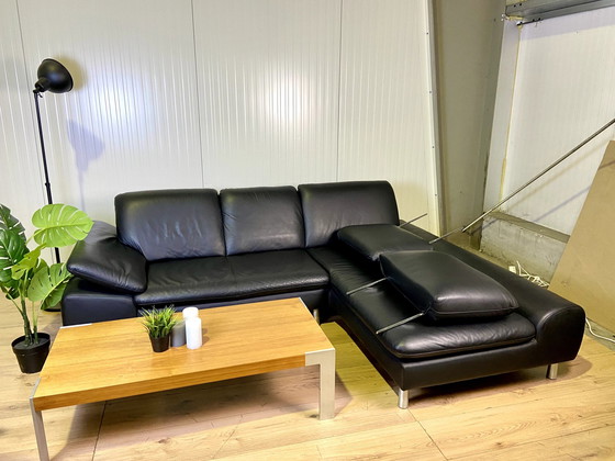 Image 1 of Leather sofa Loop Willi Schillig leather couch leather corner sofa sofa couch corner sofa