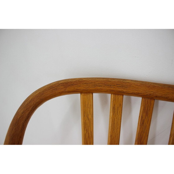 Image 1 of Set of 4 vintage oakwood dining chairs by Antonin Suman, Czechoslovakia 1970s