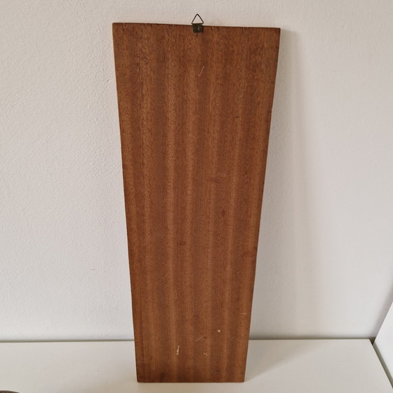 Image 1 of Vintage Teak Wall Sign