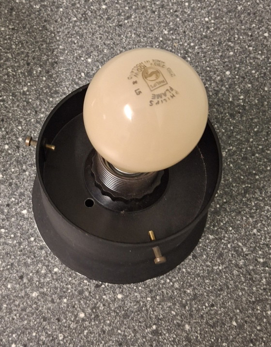 Image 1 of Lampada vintage in vetro fumé