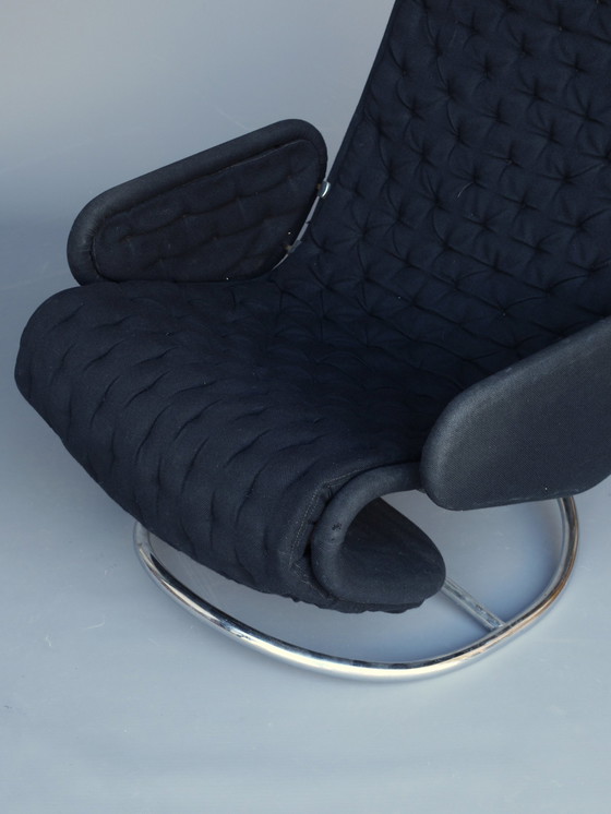 Image 1 of 1-2-3 System Lounge Rocking Chair By Verner Panton For Fritz Hansen, 1975