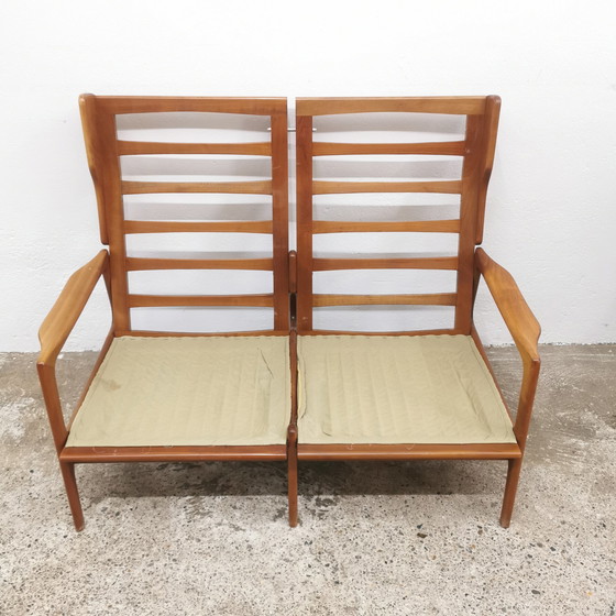 Image 1 of Divano vintage a due posti - Cuscini bifacciali