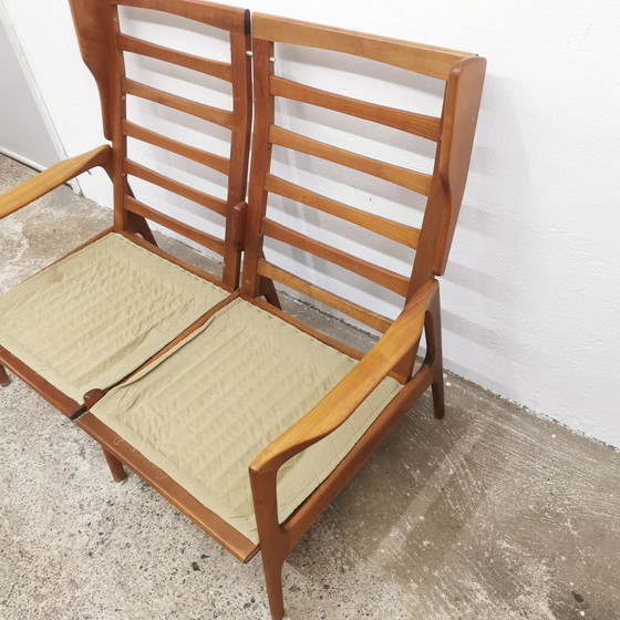 Image 1 of Divano vintage a due posti - Cuscini bifacciali