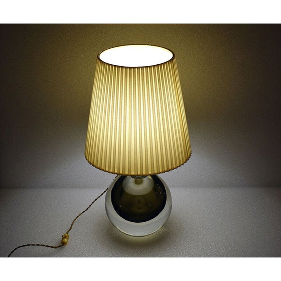 Image 1 of Mid-century table lamp by Flavio Poli for Seguso Murano, 1950s