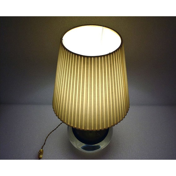 Image 1 of Mid-century table lamp by Flavio Poli for Seguso Murano, 1950s