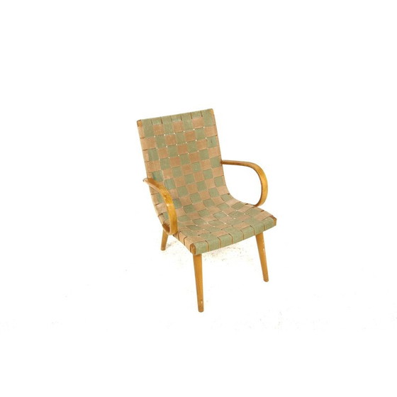 Image 1 of Poltrona vintage scandinava in faggio, Svezia 1970