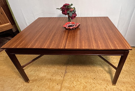 Image 1 of Mid Century Retro Vintage Teak Extending Dining Table By Gplan 1950 