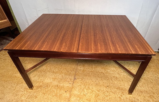 Image 1 of Mid Century Retro Vintage Teak Extending Dining Table By Gplan 1950 