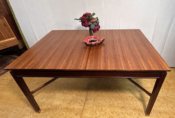 Image 1 of Mid Century Retro Vintage Teak Extending Dining Table By Gplan 1950 